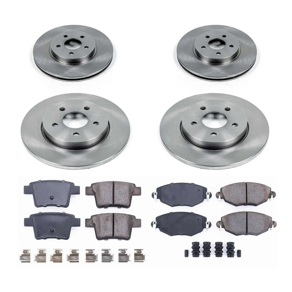 Z17 Direct Replacement Kit: Rotors; Ceramic Pads W/Hardware product image