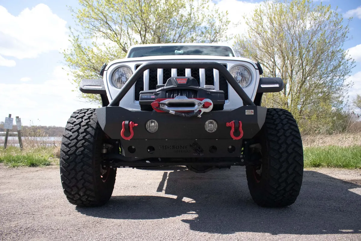 Fishbone Offroad Front Steel Elite Fenders for 2018-Current Jeep Wrangler & 2020-Current Jeep Gladiator FB23454F product image