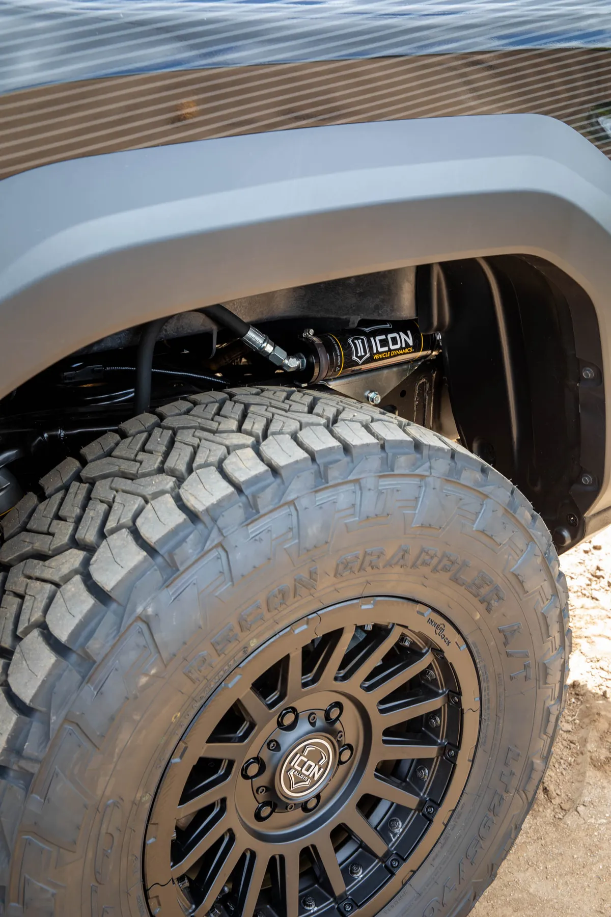 ICON 2024-2025 Toyota Tacoma 1.25-3" Lift, Stage 4 Suspension System, Tubular product image