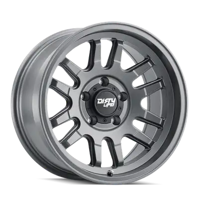 DIRTY LIFE Dirty Life 9310 Canyon Series Wheel, 17x9 5x5 -12MM - Satin Graphite - JT/JL/JK