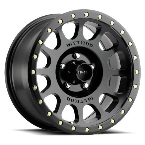 Aluminum Wheels 20x9 NV MR305 Bolt Pattern 5 On 139.7 Offset 18 Lip Size 1.42 Matte Black MB Method product image