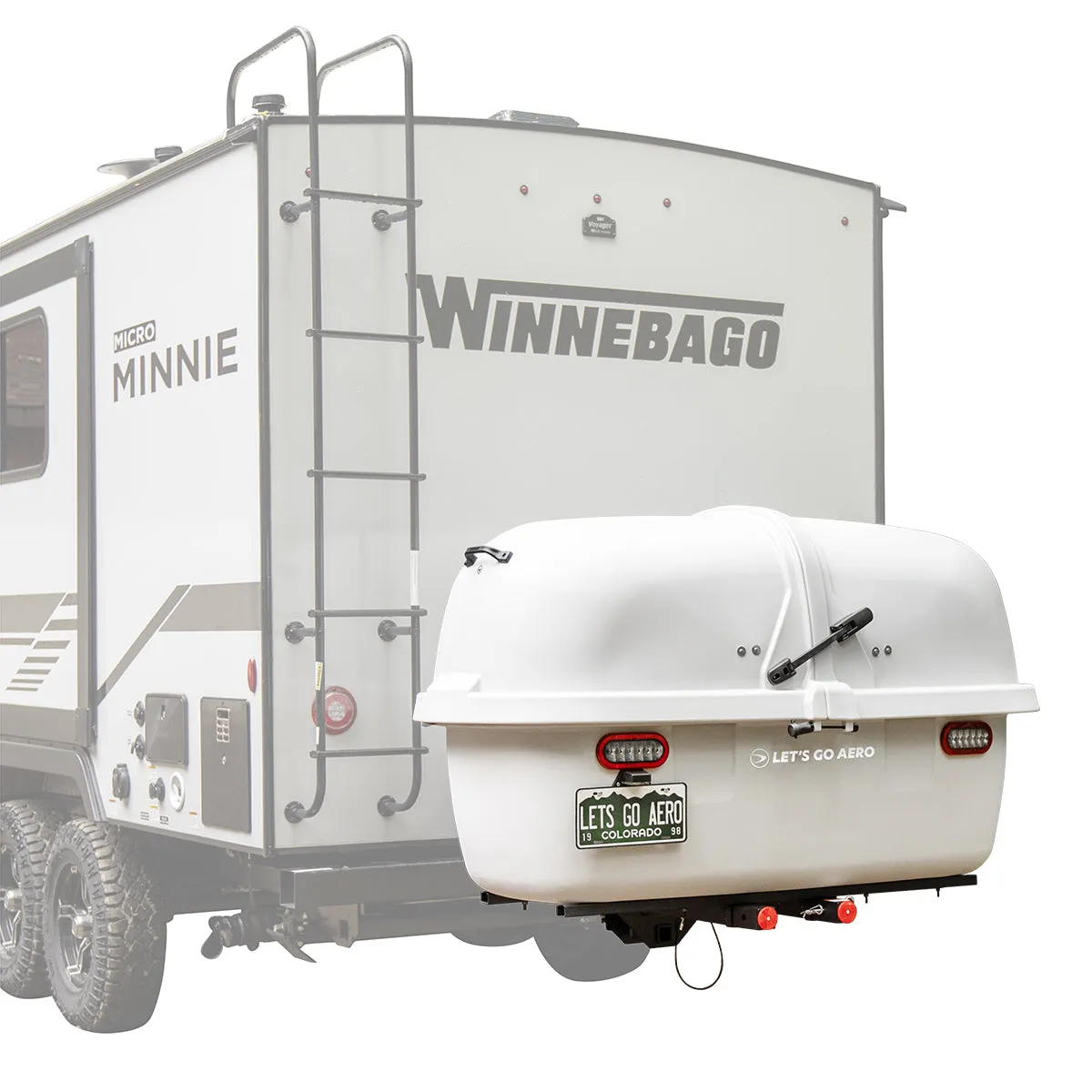 GearSpace Slideout Cargo Carrier -Light Gray product image