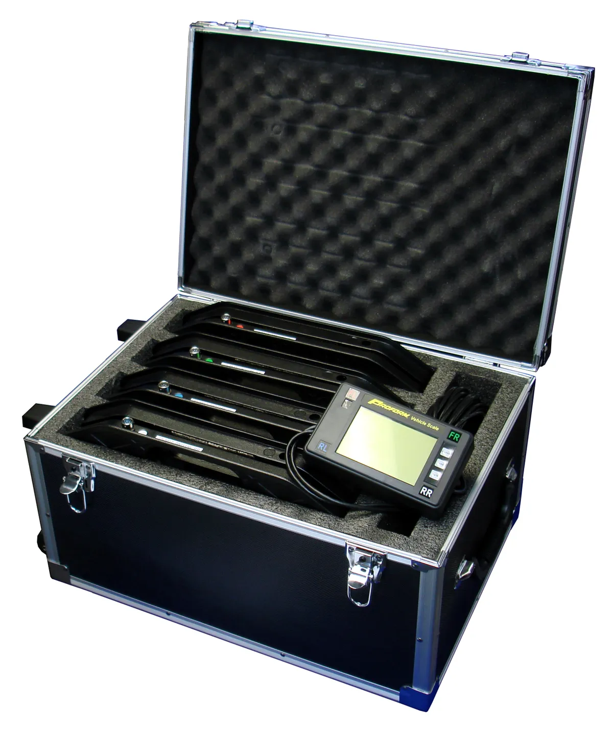 Vehicle Scale System 5,000LB Capacity 1,250LB Per Pad Rating 20 Foot Cables Includes 4 Pads Proform product image