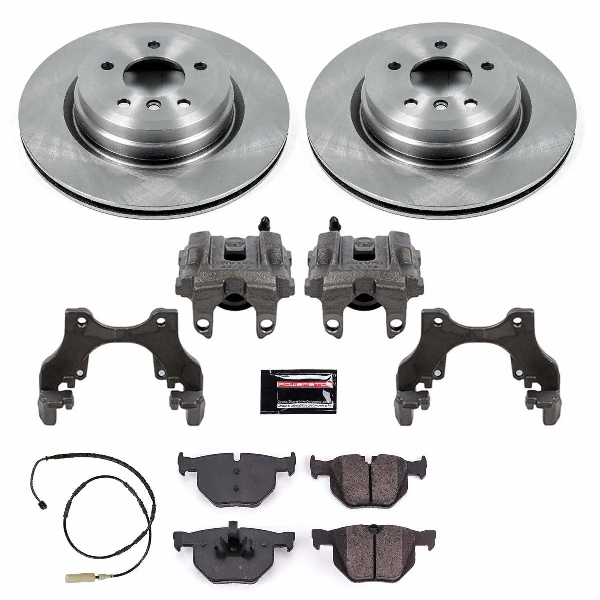 Z17 Direct Replacement Kit: Rotors; Ceramic Pads; Pad Sensors; Calipers product image