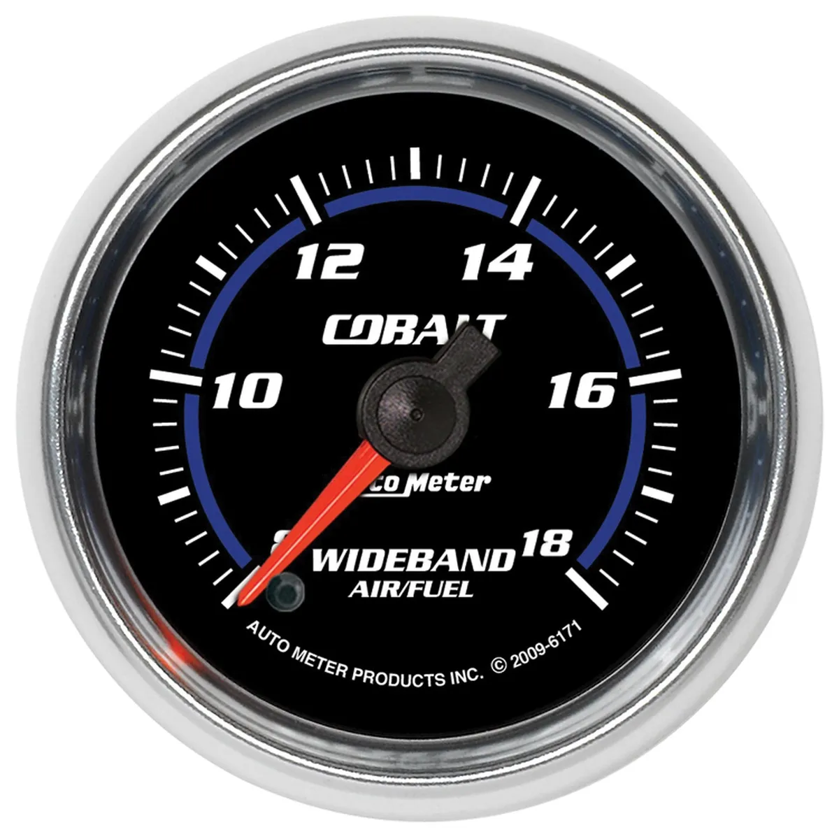 Gauge, Air/Fuel Ratio-Wideband, Analog, 2 1/16", 8:1-18:1, Stepper Motor, Cobalt product image