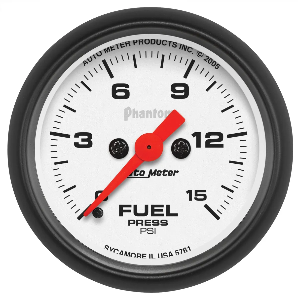 Gauge, Fuel Pressure, 2 1/16", 15psi, Digital Stepper Motor, Phantom product image