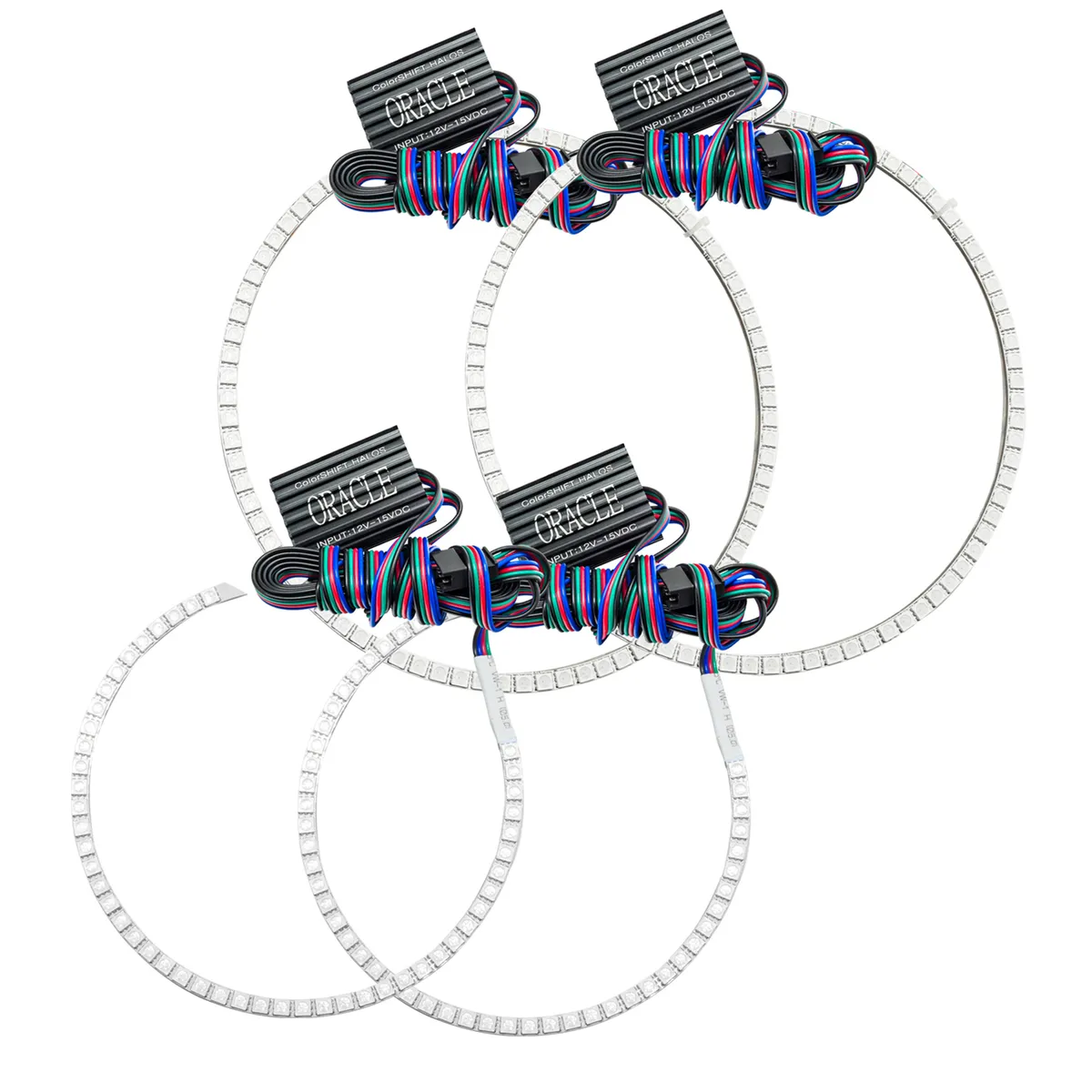 ORACLE Lighting 2008-2010 Jeep Grand Cherokee LED Headlight Halo Kit product image