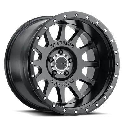 Method Race Wheels Aluminum Wheels 20x10 NV MR605 Bolt Pattern 5 On 127 Offset -24 Matte Black MB Method