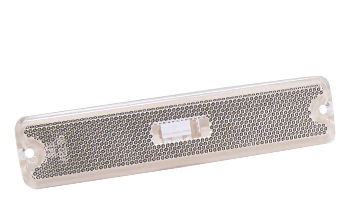 Crown Automotive Jeep Replacement 56001424C Clear Front Side Marker Light for 1987-1995 Jeep YJ Wrangler, Left or Right product image