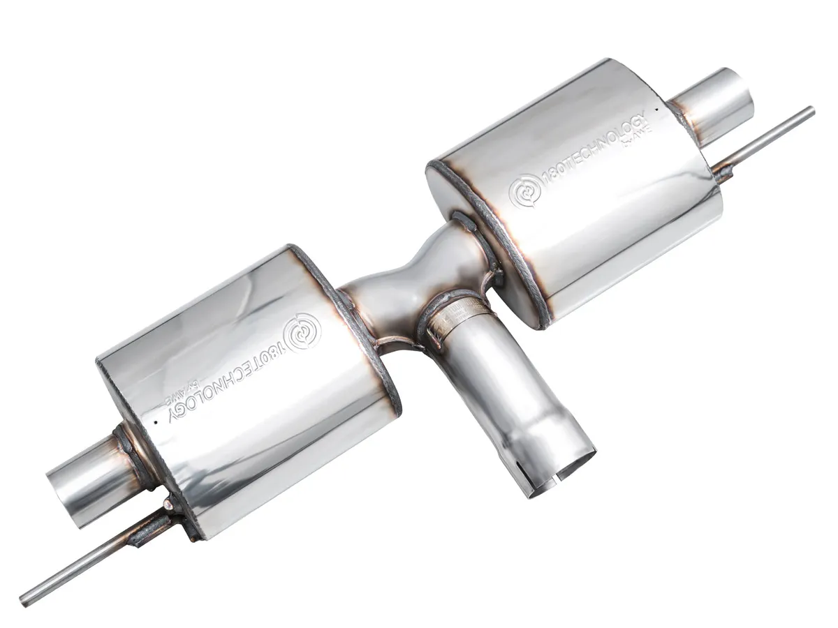 AWE Track Edition Exhaust for Audi 8Y S3 - Chrome Silver Tips product image