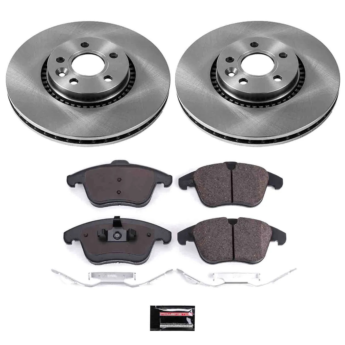 Z17 Direct Replacement Kit: Rotors; Ceramic Pads W/Hardware product image