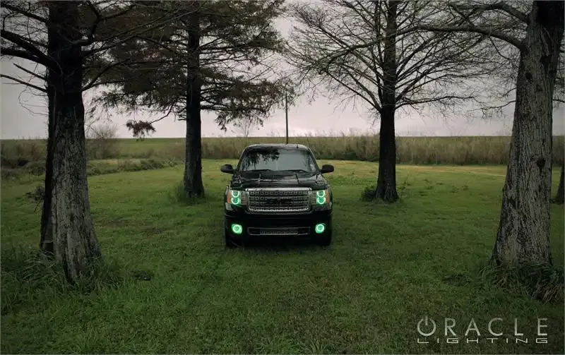 2653-334 - GMC Sierra 2007-2013 ORACLE ColorSHIFT Halo Kit (Round Ring Design) product image