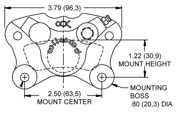 Wilwood Caliperps11.00.19 Rotor2.50 Mtrh product image