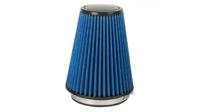 Volant Pro 5 Air Filter; Round; 5 in. Flange; 6.5 in. Base; 4 in. Top; H-8 in.; Blue; Fits PN[15860/16059/16847/16857/45060];