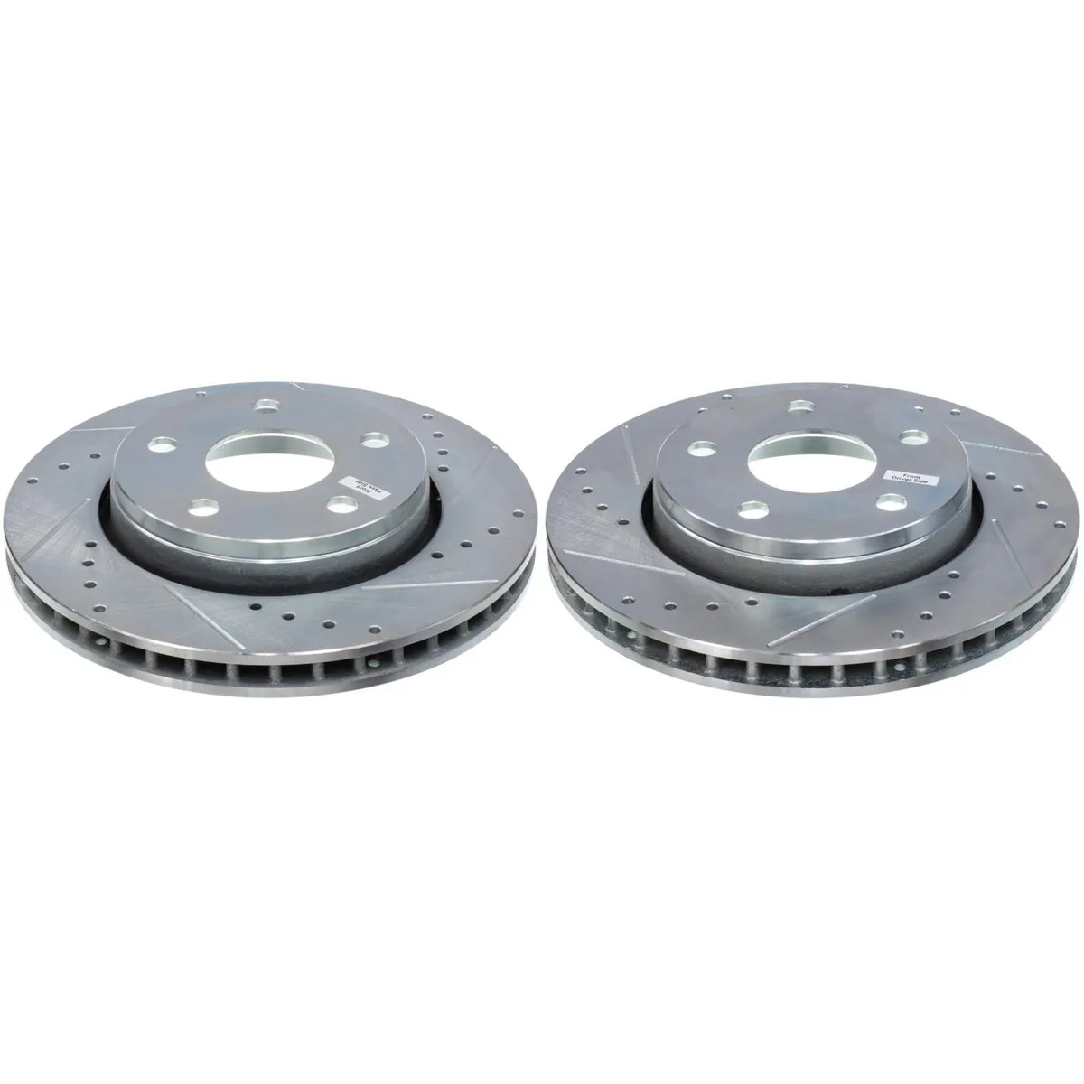 Power Stop Drilled/Slotted Performance Rotor Set, Front - JK product image