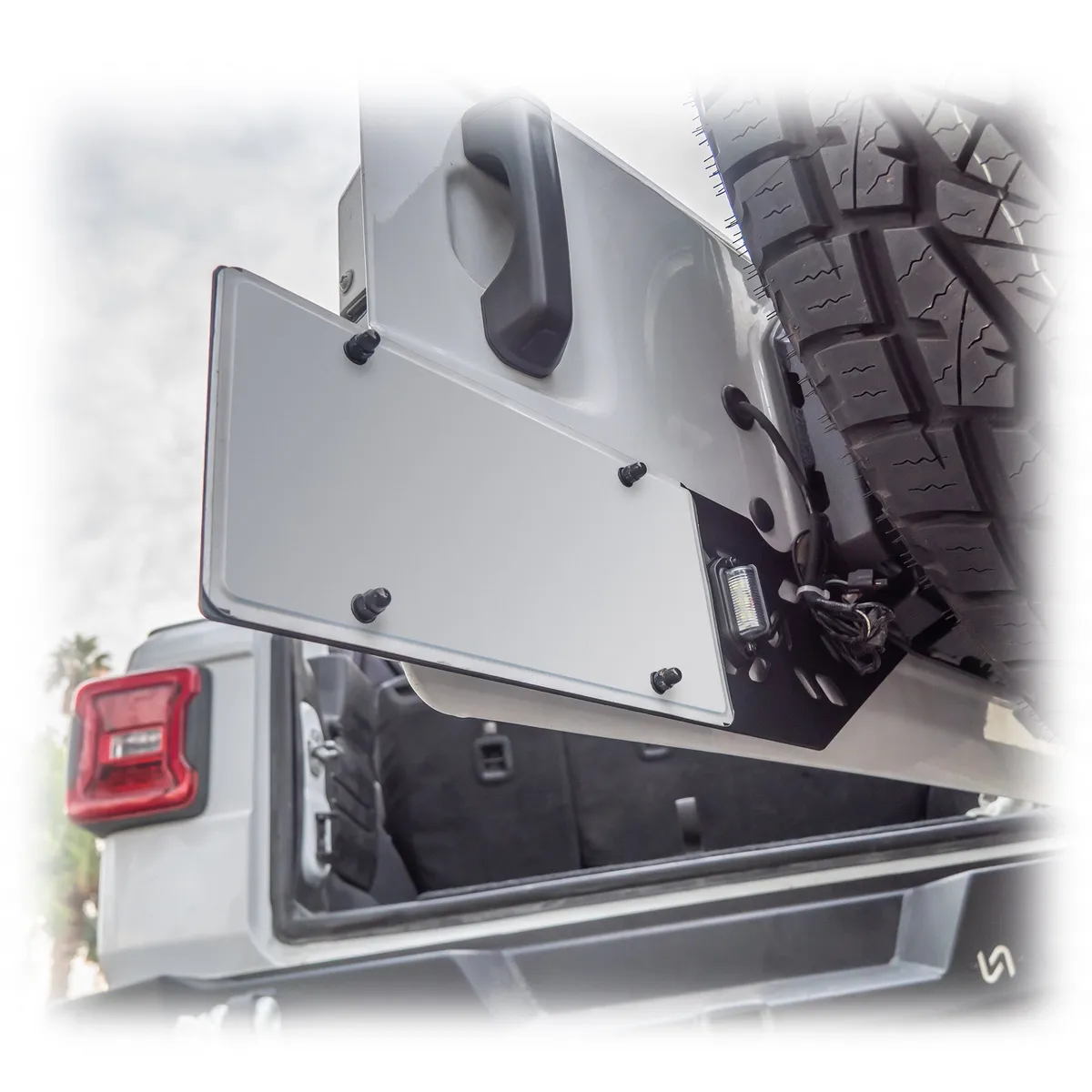 Turn Offroad License Plate Relocation Kit for Jeep Wrangler JL (2018-2026) product image