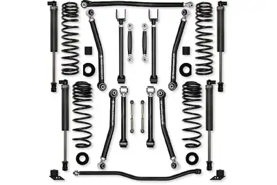 Rock Krawler 21c Wrangler 4dr [392] 4.5 In Adventure X No Limits System Stage 1 Frt/Rear Lift Kit W/Shocks