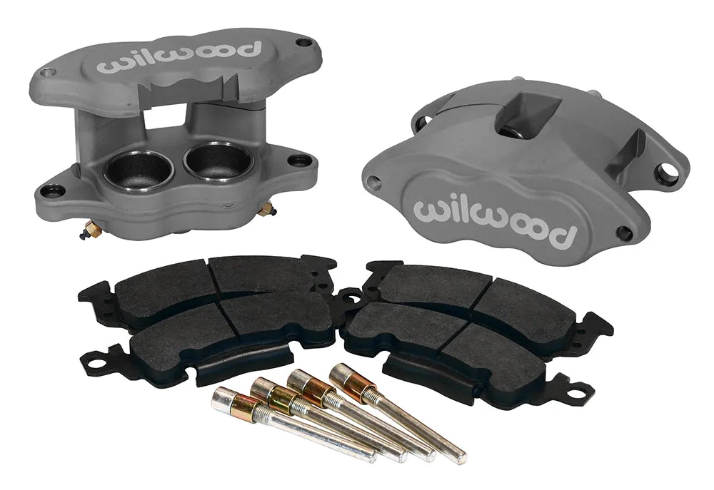 Wilwood Brakes Wilwood D52 Rear Caliper Kit - Black Ano 1.25 1.25in Piston 1.28in Rotor