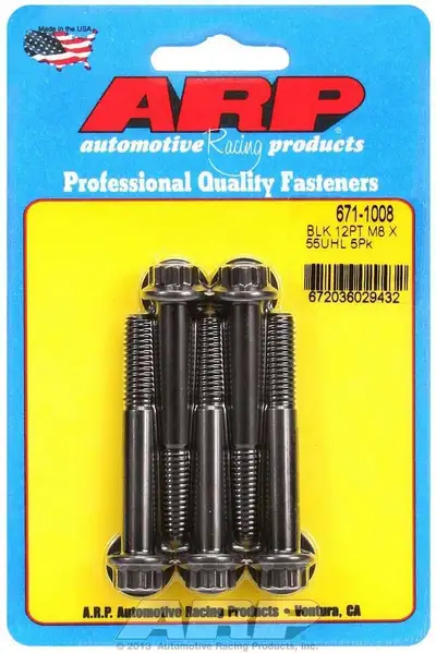 ARP Auto Racing Bolt Kit - 12pt. (5) 8mm x 1.25 x 55mm