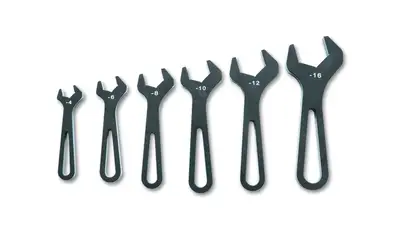 Vibrant Performance Vibrant Performance - 20989 - AN Wrench Set, -4AN to -16AN - Anodized Black