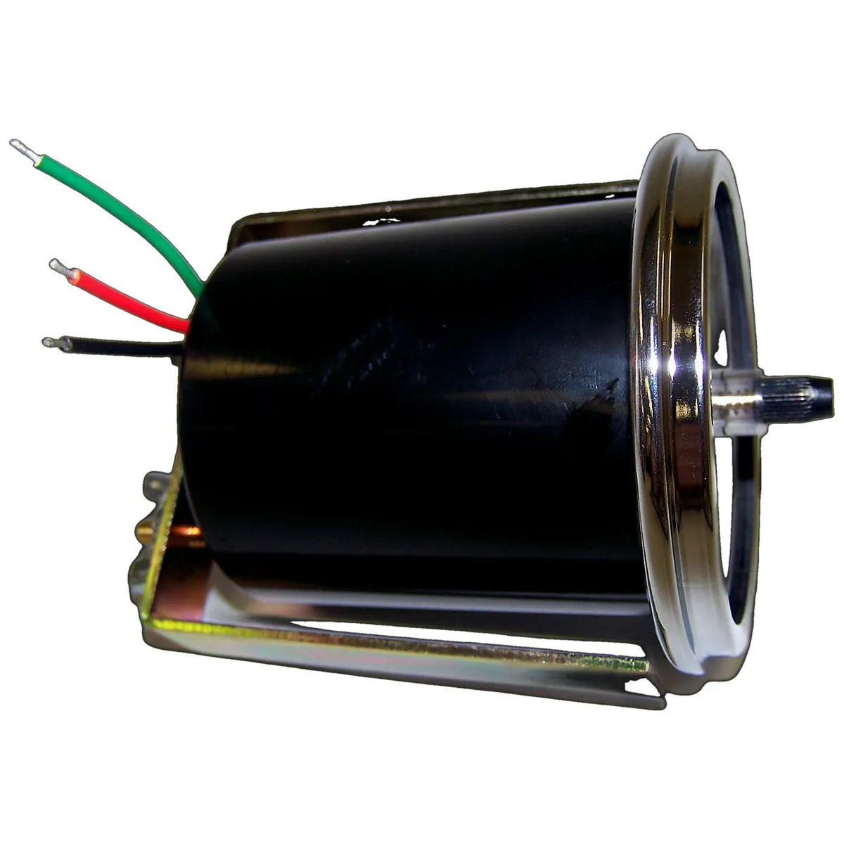 Instrument Panel Clock; 3 in. Diameter; 3 in. Body Depth; 3.75 in. Depth Including Terminals; product image