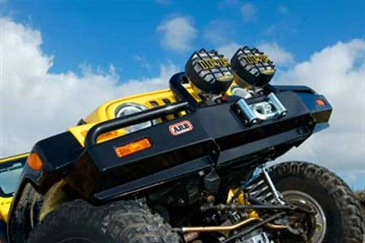 ARB Deluxe Winch Bull Bar Bumper Black - LJ/TJ product image
