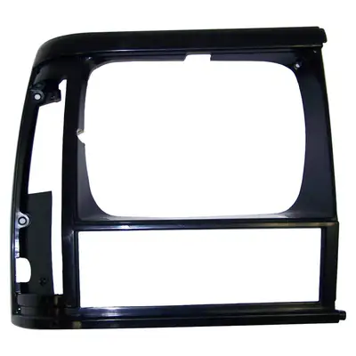 Crown Automotive Jeep Replacement 1993-1996 Cherokee XJ Right side; Flat Black/Black bezel