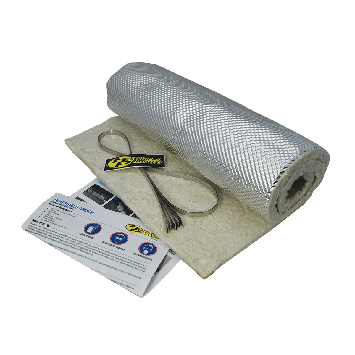 Heatshield Products 176001 - Armor Kit 1/2 thk x 1 x 3 ft w/ties product image