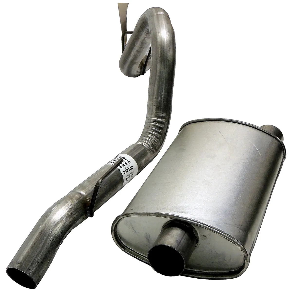 Crown Automotive Jeep Replacement 52019135 Muffler & Tailpipe for 1987-1995 Jeep YJ Wrangler w/ 2.5L or 4.0L Engines product image