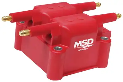 MSD Neon/Talon/Breeze Blaster Ignition Coil/4 Tower/Red
