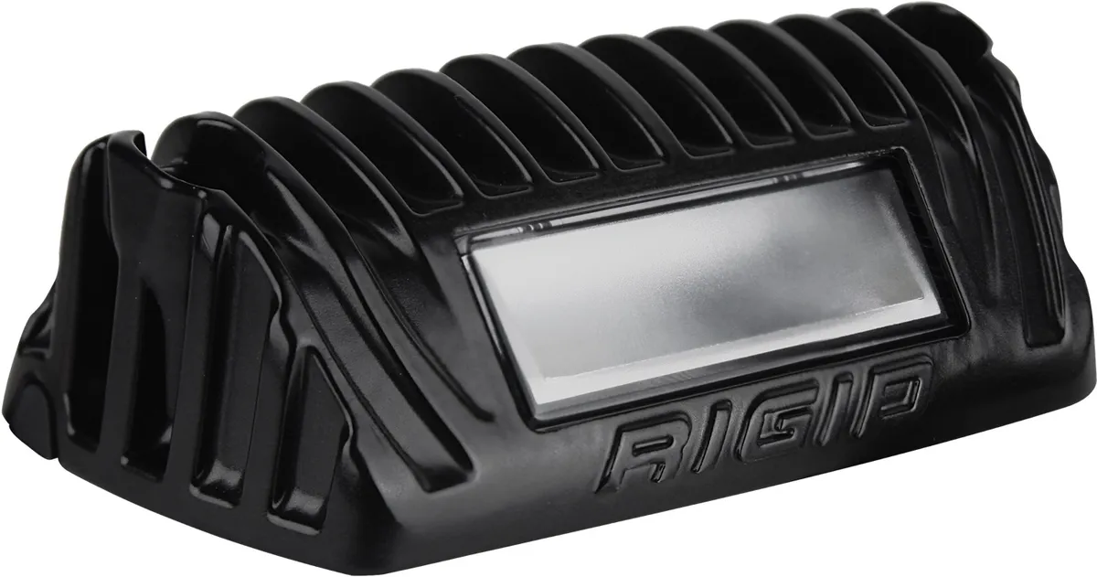 1x2 65 Degree DC Power Scene Light Amber LED Black Housing RIGID Industries product image