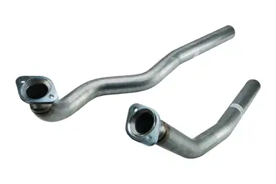Pypes Performance exhaust Exhaust Manifold Down Pipe 64-81 Chevy Small Block 2 Bolt Hardware Not Incl Natural 409 Stainless Steel Pypes Exhaust