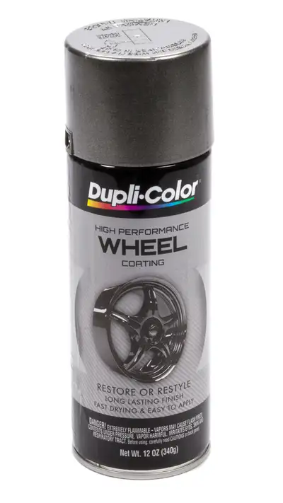 Dupli-Color Wheel Coating; Graphite; 11 Oz. Aerosol