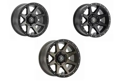 ICON Vehicle Dynamics Icon Vehicle Dynamics Rebound Series 17x8.5 5x5 Wheel Package - JT/JL/JK