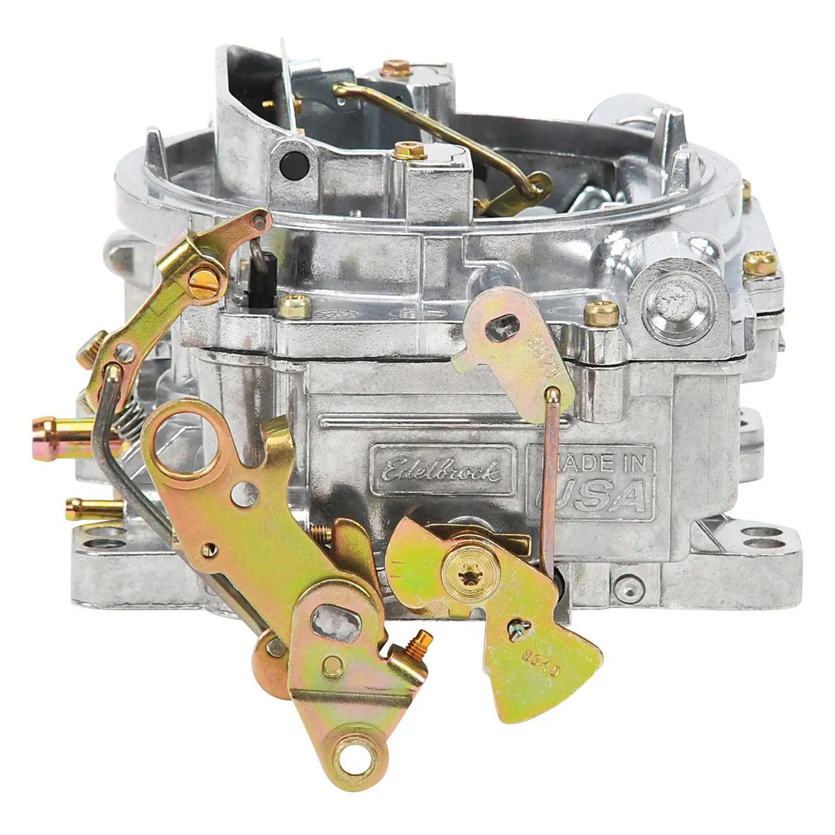 Edelbrock 1404 Performer Series 500 CFM Carburetor with Manual Choke in Satin (non-EGR) product image
