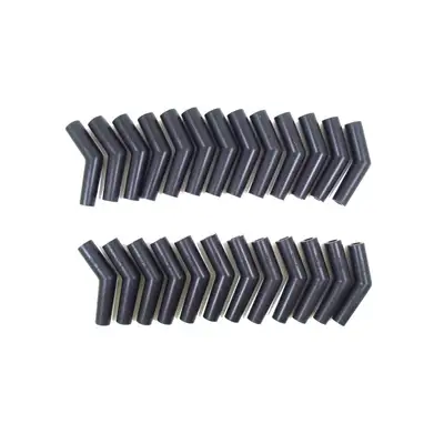 Taylor Cable Taylor Cable 135 Degree Deg Boot Black Sillicone