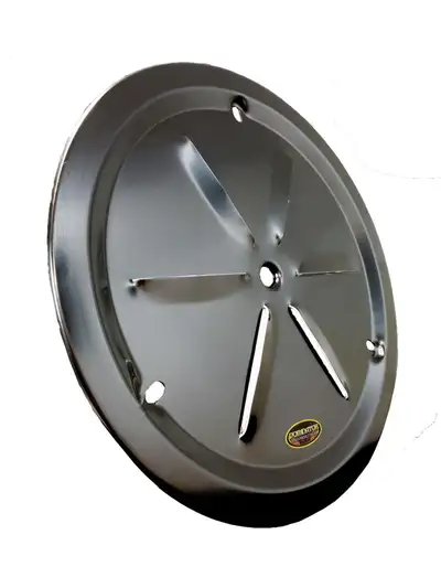 Dominator Race Body Wheel Cover Louver Vent Alum Bolt 15in Black