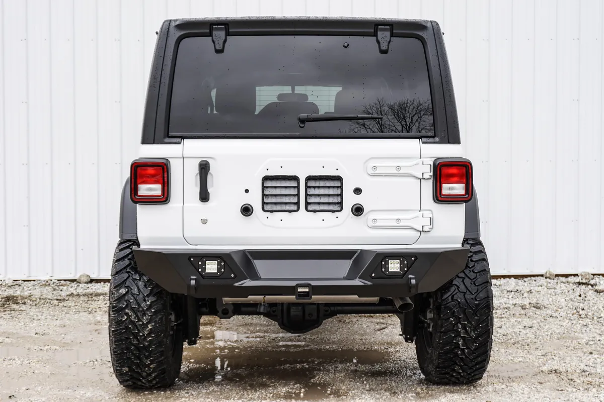 JL Destroyer Shorty Rear Bumper Only (Black Powder Coated) product image