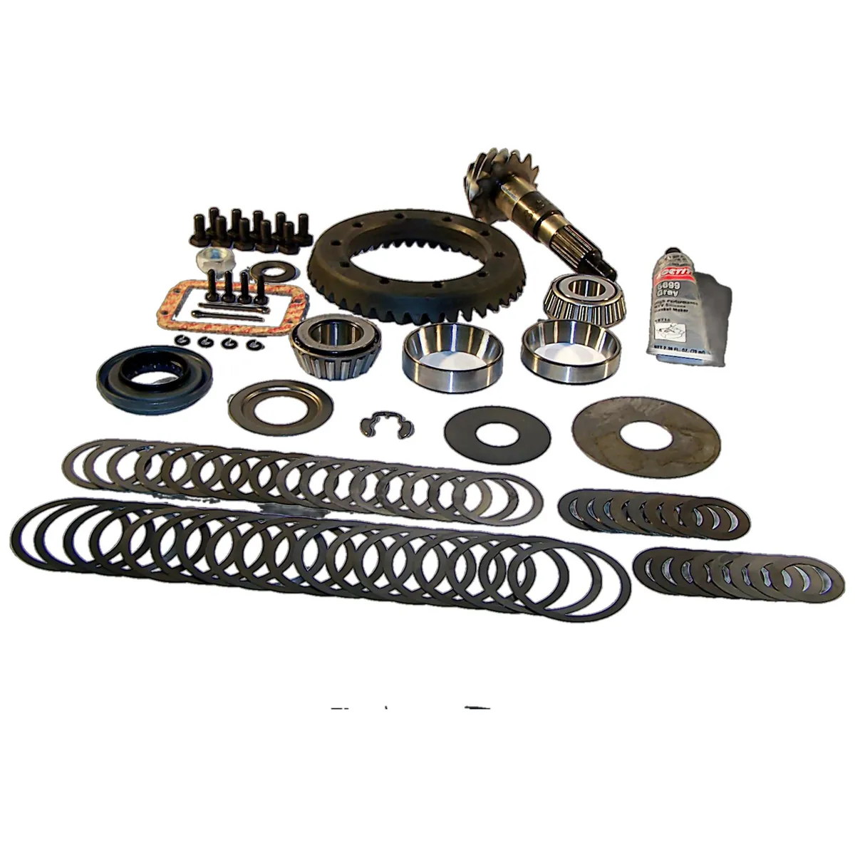 Crown Automotive Jeep Replacement 4746074 Ring & Pinion Kit for Select Jeep 84-99 YJ, XJ, MJ w/ D30 Front Axle, 3.73 Ratio product image