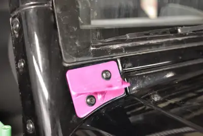 Steinjager Steinjäger Exterior Accessories Wrangler JK 2007-2018 Light Mounts Lower Windshield Pinky