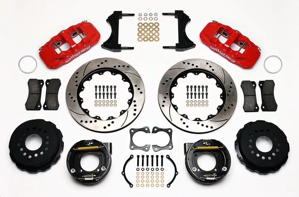 1964 - 1974 Buick, Chevrolet, Oldsmobile, Pontiac AERO4 Big Brake Rear Parking Brake Kit - 140-10953 product image