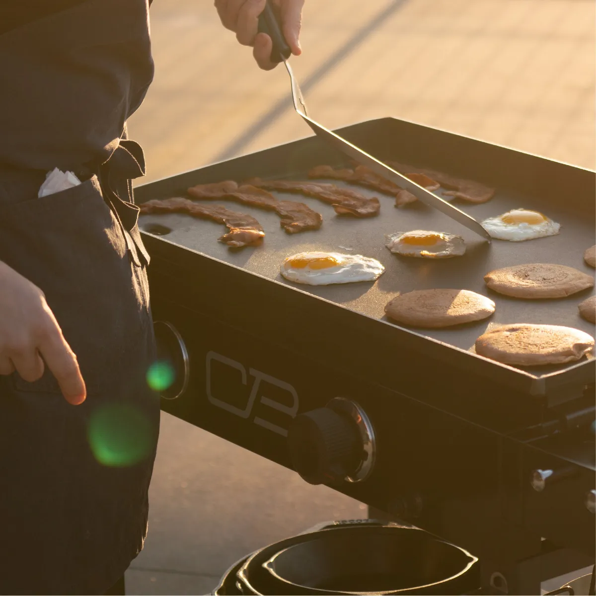 Performance Series™ 28" 2-Burner Gas Griddle with Cart and Hard Cover product image