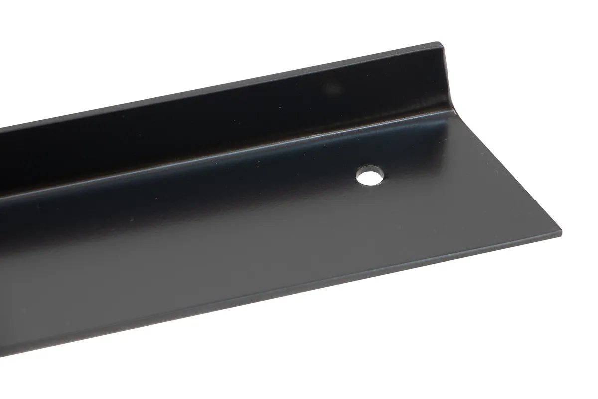 Jeep CJ5 Rocker Guards for 55-83 CJ5 Black Powdercoat Stainless Kentrol product image