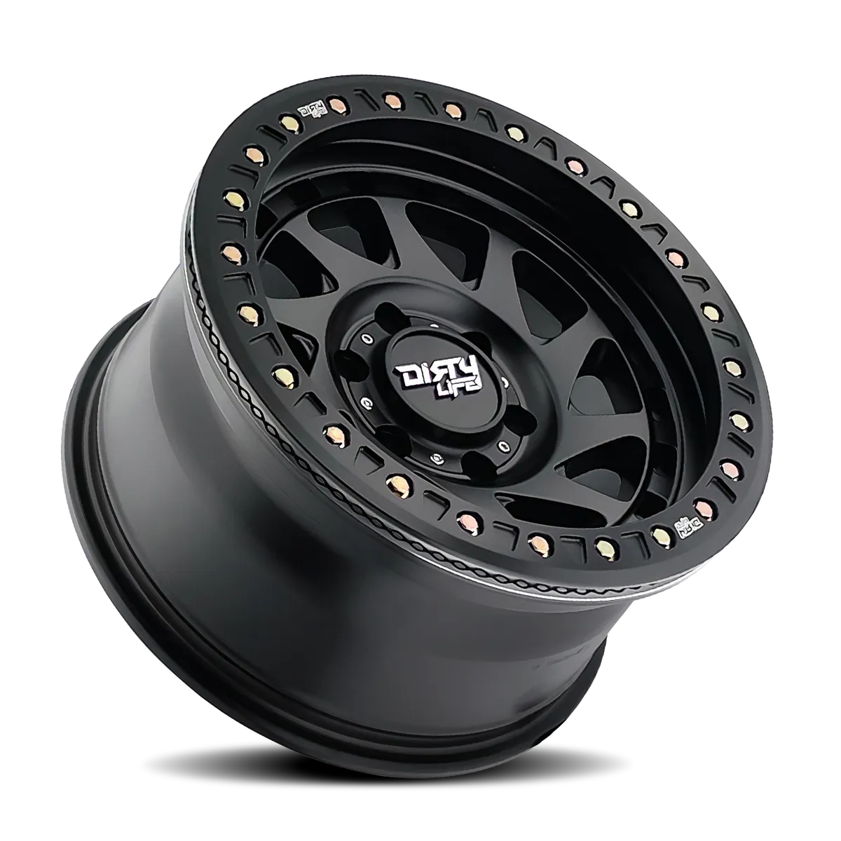 Dirty Life Race Wheels Enigma Race 9313 Matte Black 17X9 8-170 -12Mm 125.2Mm product image