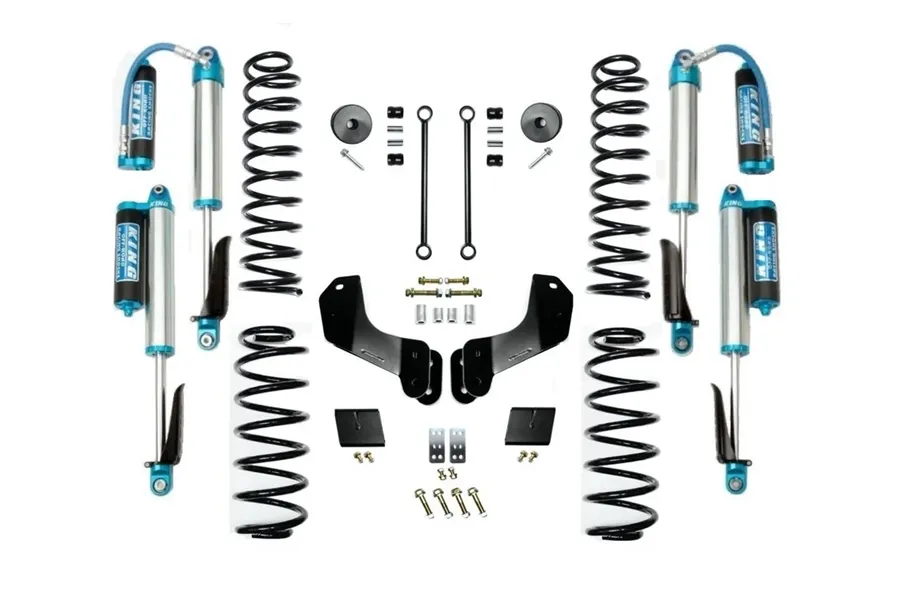 EVO Manufacturing Evo Manufacturing 2.5in HD Enforcer Overland Stage 1 Lift Kit w/ King 2.5 Shocks - JL (Gas/392)
