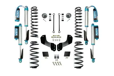 EVO Manufacturing Evo Manufacturing 2.5in HD Enforcer Overland Stage 1 Lift Kit w/ King 2.5 Shocks - JL (Gas/392)