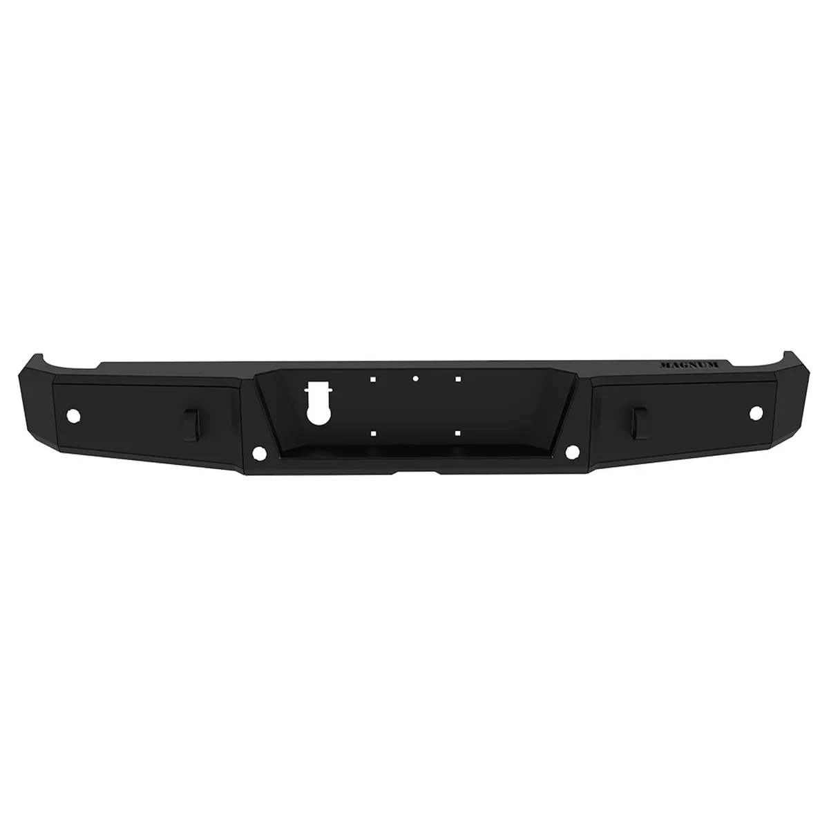 Magnum Rear Bumpers Black Textured Alloy Steel - 20-25 Jeep Gladiator product image