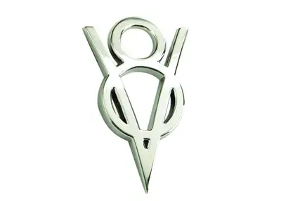 Ford Performance Parts Ford Performance - Chrome V8 Badge - M-7843-V8