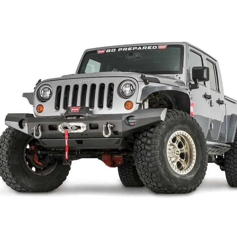 WARN - Full Width Version; One Piece Design; Direct-Fit; Mounting Hardware Included; With Grille Guard; With Internal Winch Mount; With Shackle Mounting Tabs product image