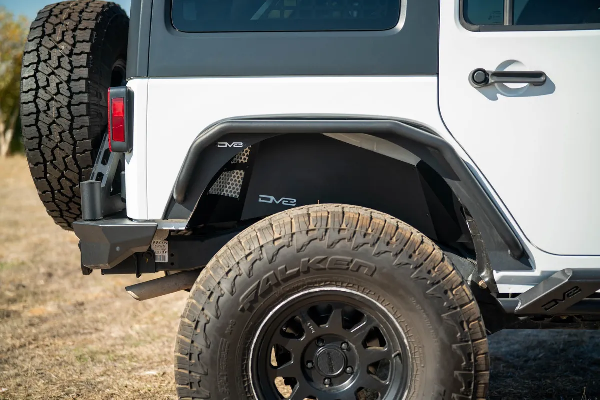 DV8 2007-2018 Jeep Wrangler JK Rear Inner Fenders INFEND-10RB product image